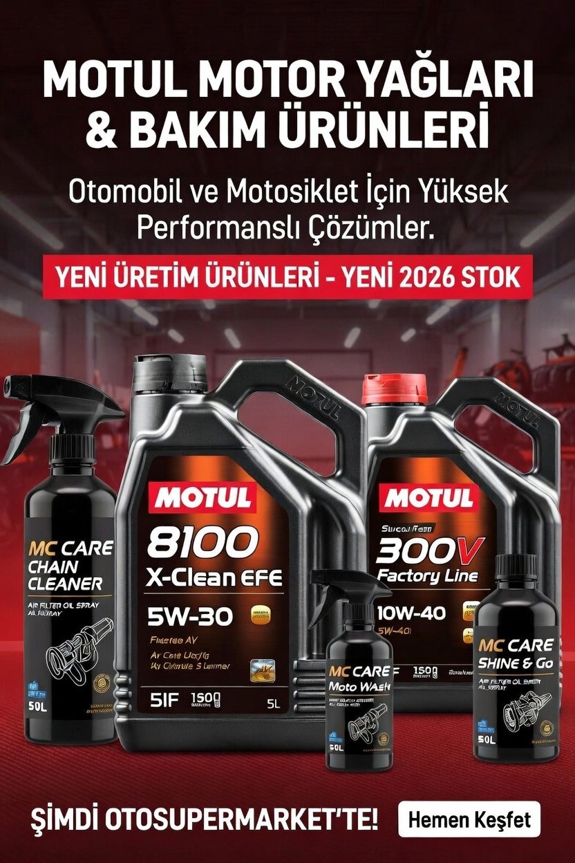 MOTUL MOTOR YAĞLARI & BAKIM ÜRÜNLERİ